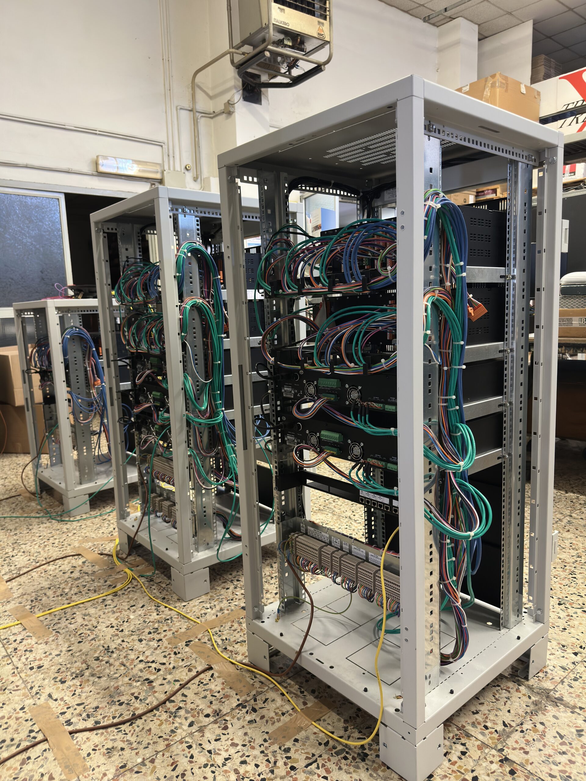 Rack per Ospedale di Bergamo 1